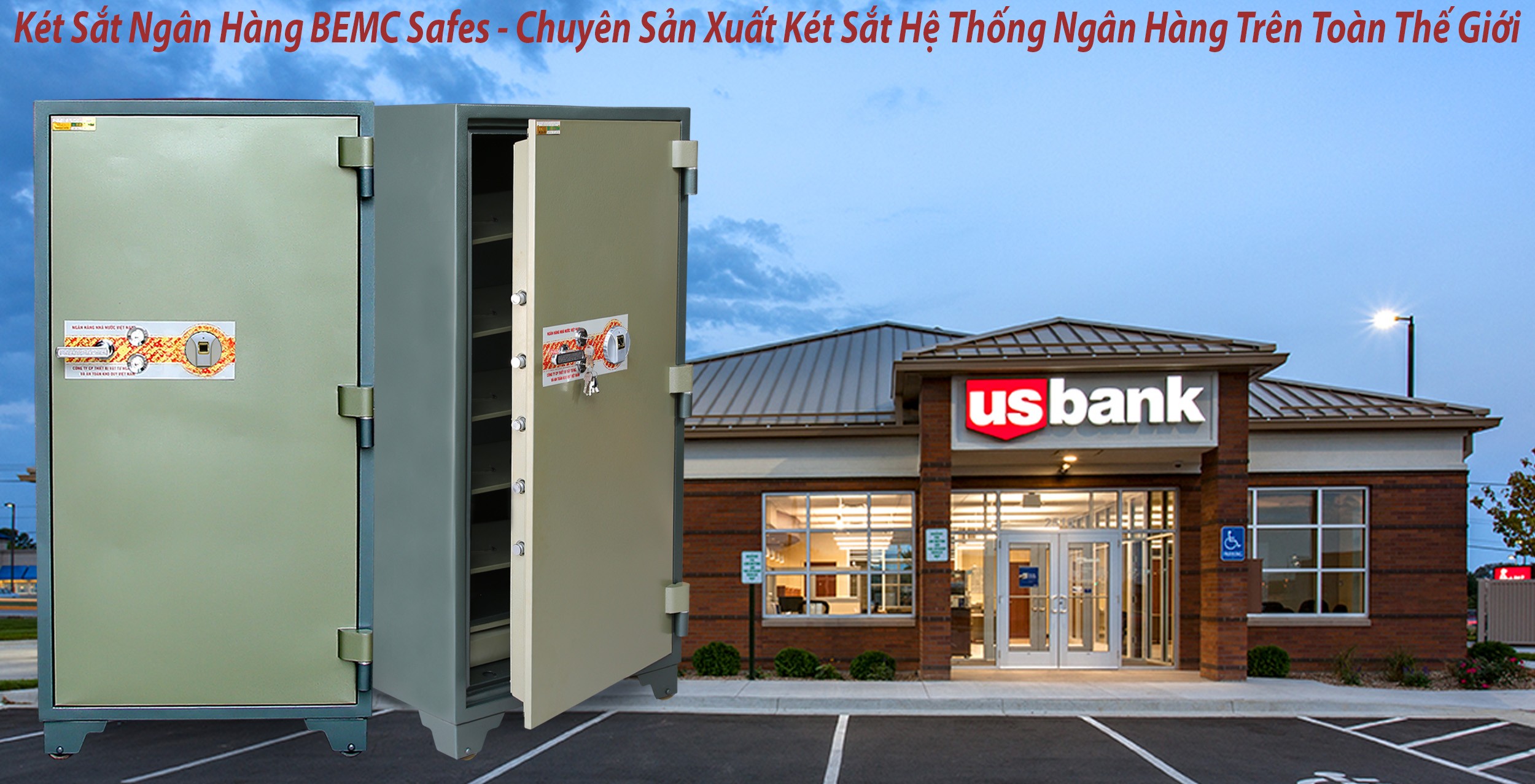 hình ảnh sản phẩm Két Sắt Vân Tay Bank Safes BEMC K1900 F Két Sắt Bán Chạy Nhất Tại VN